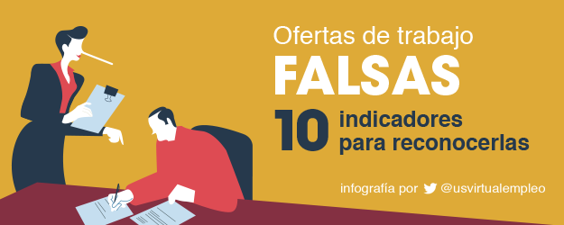 OFERTAS FALSAS DE TRABAJO 10 INDICADORES PARA RECONOCERLAS